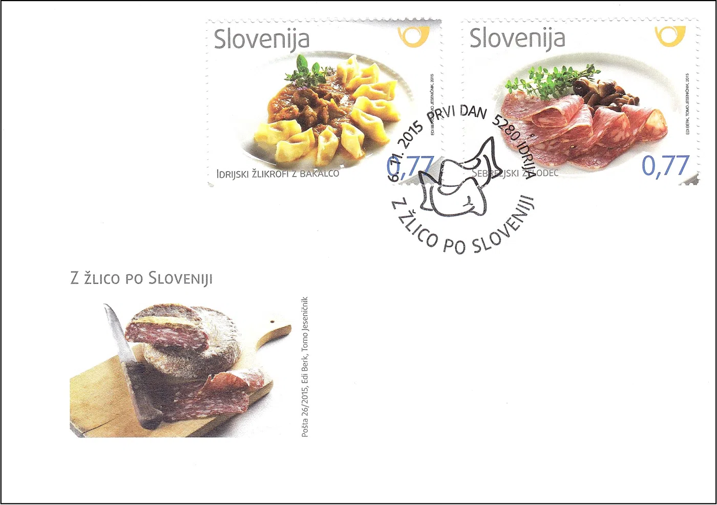 Z ŽLICO PO SLOVENIJI - IDRIJSKI ŽLIKROFI Z BAKALCO, ŠEBREJSKI ŽELODEC